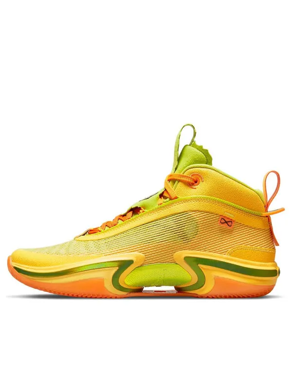 Кроссовки джейсон татум x 36 нитро Air Jordan — изображение 1 из 4, оранжевый/желтый/зеленый