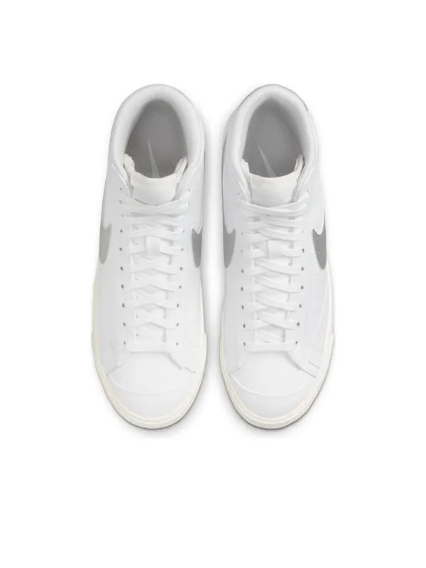 Кроссовки blazer mid '77 ess 'white gray' Nike — изображение 4 из 4, белый/серый