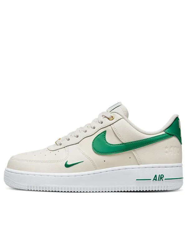Кроссовки air force 1 '07 se '40th anniversary - sail malachite' Nike — изображение 1 из 4, белый/зеленый