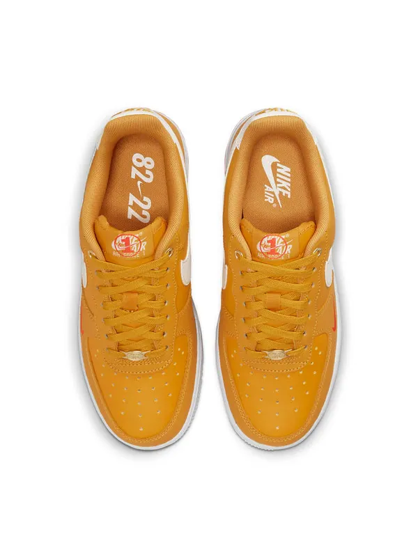 Кроссовки air force 1 '07 se '40th anniversary - yellow ochre' Nike — изображение 4 из 4, оранжевый/белый