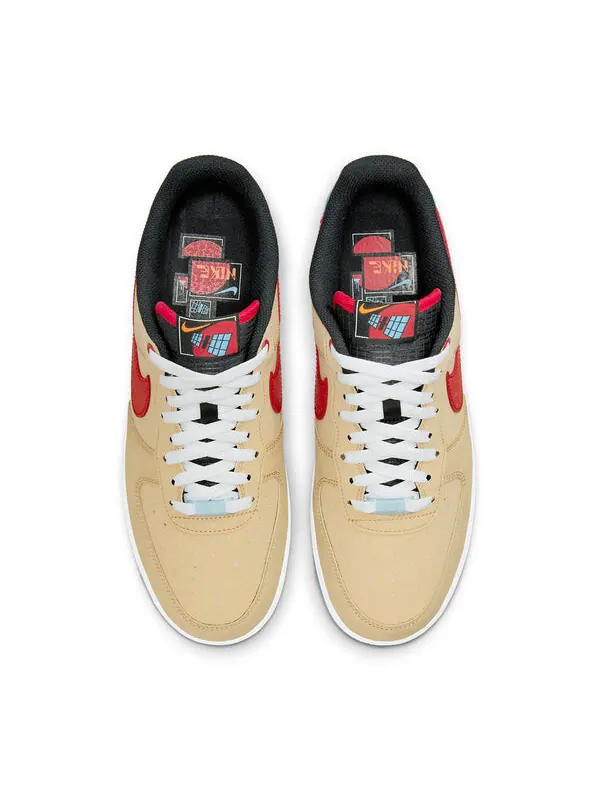 Кроссовки air force 1 '07 lv8 'satellite' Nike — изображение 4 из 4, коричневый/красный/синий