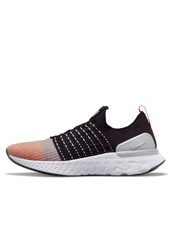 Кроссовки react phantom run flyknit 2 Nike — изображение 1 из 4, черный/белый/розовый
