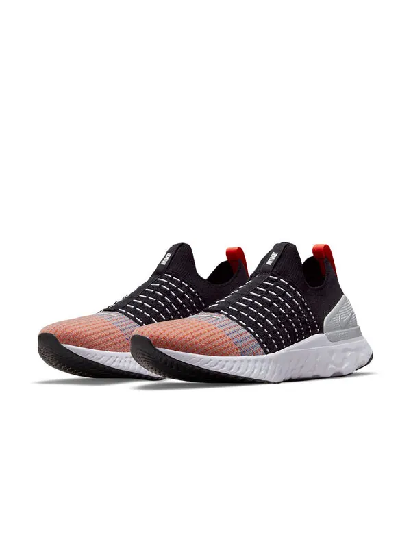 Кроссовки react phantom run flyknit 2 Nike — изображение 3 из 4, черный/белый/розовый