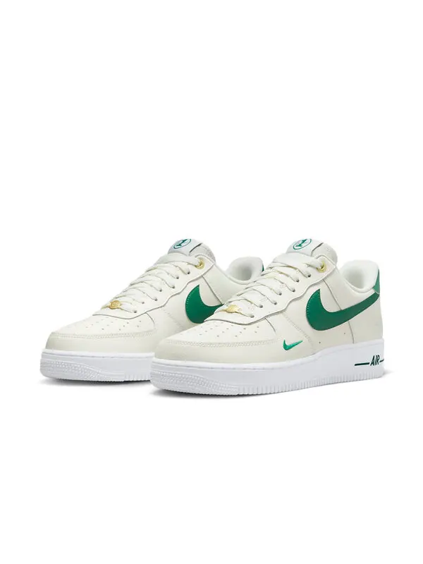 Кроссовки air force 1 '07 lv8 '40th anniversary - sail malachite' Nike — изображение 3 из 4, белый/зеленый
