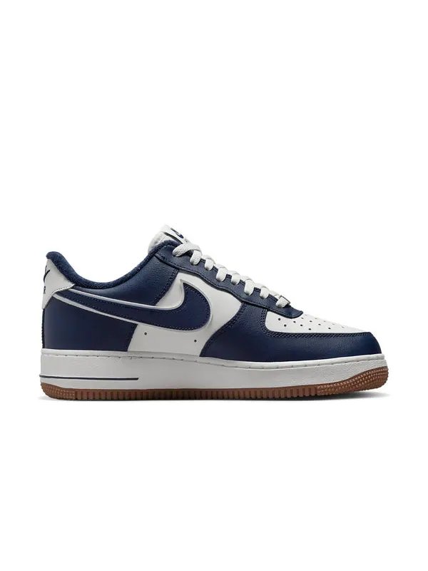 Кроссовки air force 1 '07 lv8 'college pack - midnight navy' Nike — изображение 2 из 4, белый/синий