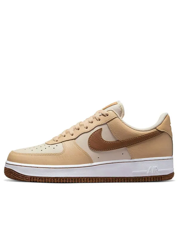 Кроссовки air force 1 '07 lv8 emb 'inspected by swoosh' Nike — изображение 1 из 4, коричневый