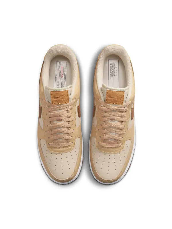 Кроссовки air force 1 '07 lv8 emb 'inspected by swoosh' Nike — изображение 4 из 4, коричневый