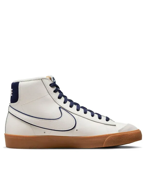 Кроссовки blazer mid 77 'sail midnight navy' Nike — изображение 2 из 4, темно-синий/коричневый