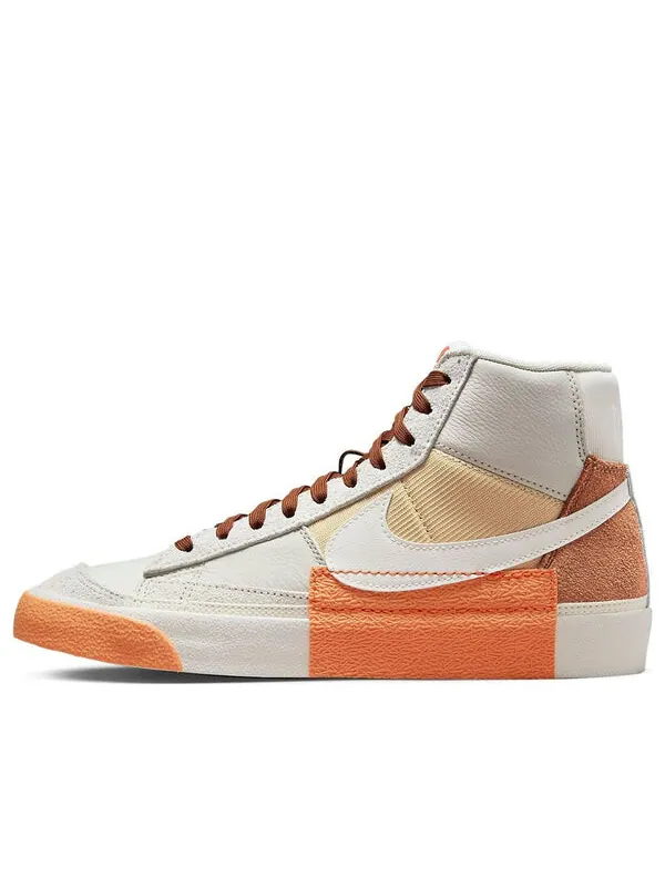 Кроссовки blazer '77 pro club 'light bone pecan' Nike — изображение 1 из 4, белый/желтый