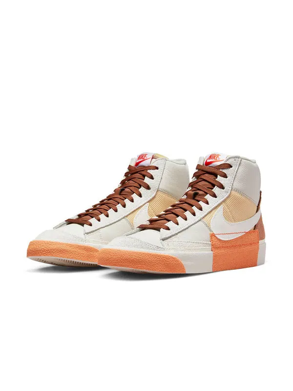 Кроссовки blazer '77 pro club 'light bone pecan' Nike — изображение 3 из 4, белый/желтый