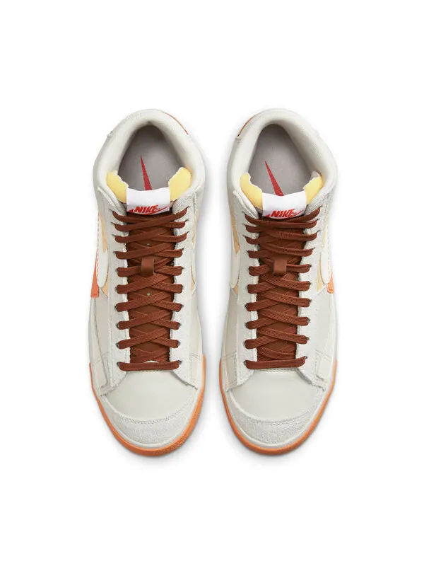 Кроссовки blazer '77 pro club 'light bone pecan' Nike — изображение 4 из 4, белый/желтый