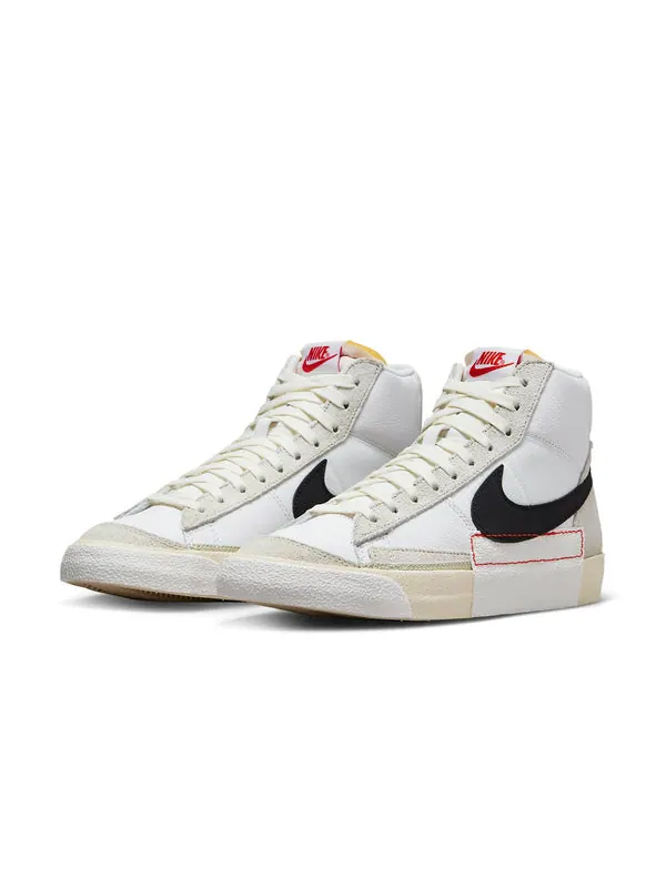 Кроссовки blazer '77 pro club 'remastered - light bone black' Nike — изображение 3 из 4, белый/черный