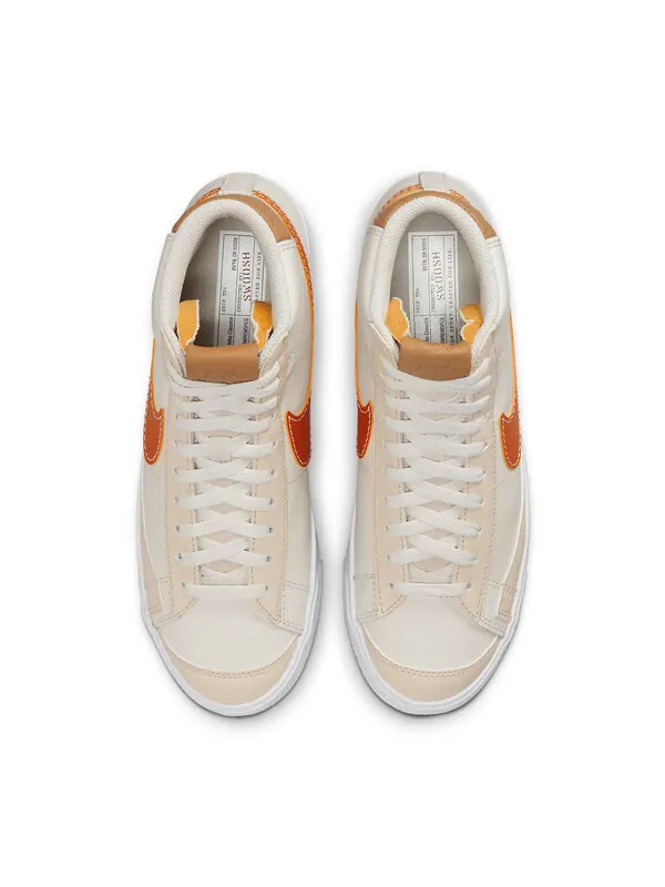 Кроссовки blazer mid '77 emb 'inspected by swoosh' Nike — изображение 4 из 4, белый