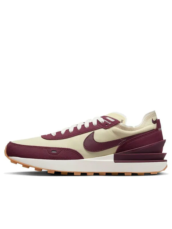Кроссовки waffle one se 'night maroon' Nike — изображение 1 из 4, коричневый