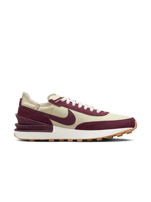 Кроссовки waffle one se 'night maroon' Nike — изображение 2 из 4, коричневый