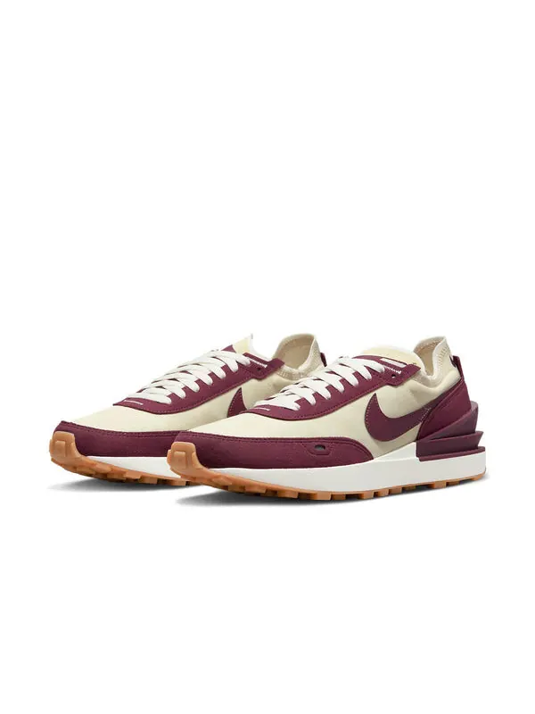 Кроссовки waffle one se 'night maroon' Nike — изображение 3 из 4, коричневый