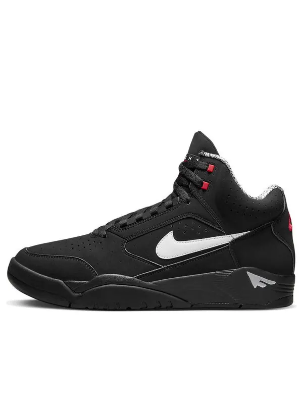 Кроссовки air flight lite mid Nike — изображение 1 из 4, черный/белый/красный