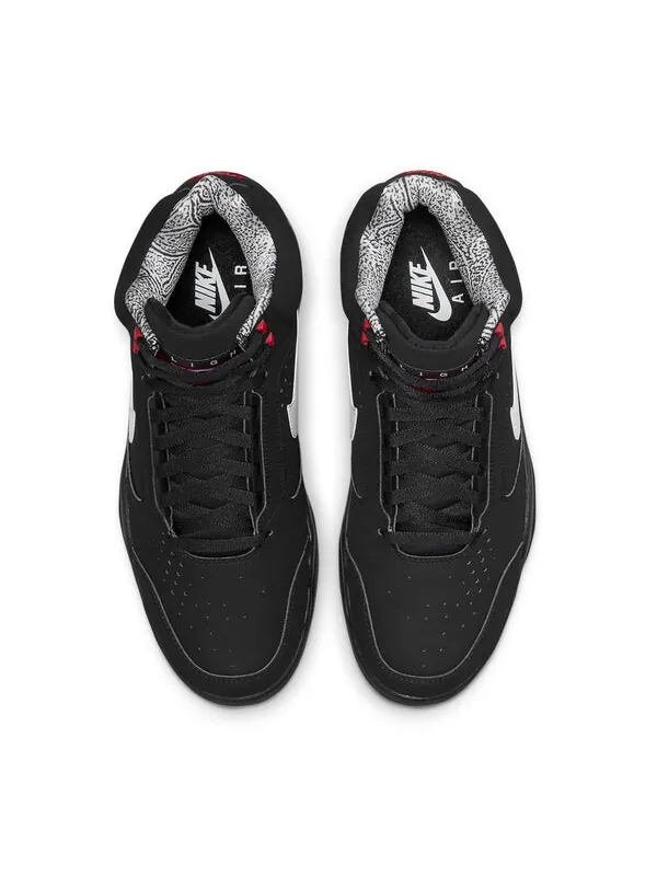 Кроссовки air flight lite mid Nike — изображение 4 из 4, черный/белый/красный