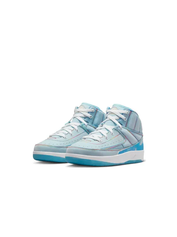 Кроссовки 2 ретро Air Jordan — изображение 3 из 4, синий/белый-мульти