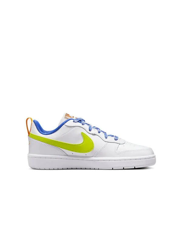 Кроссовки Court Borough Low 2 SE Nike — изображение 2 из 4, белый/зеленый