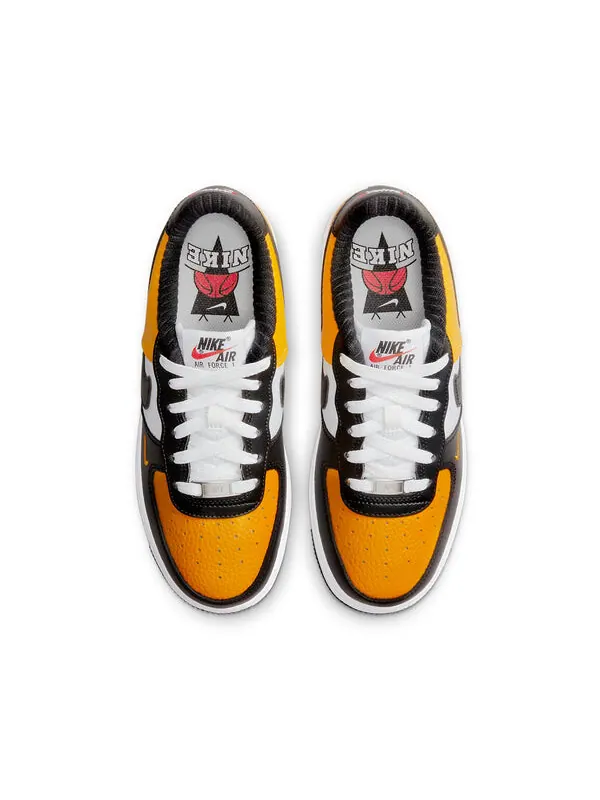 Кроссовки air force 1 lv8 Nike — изображение 4 из 4, черный/белый/оранжевый