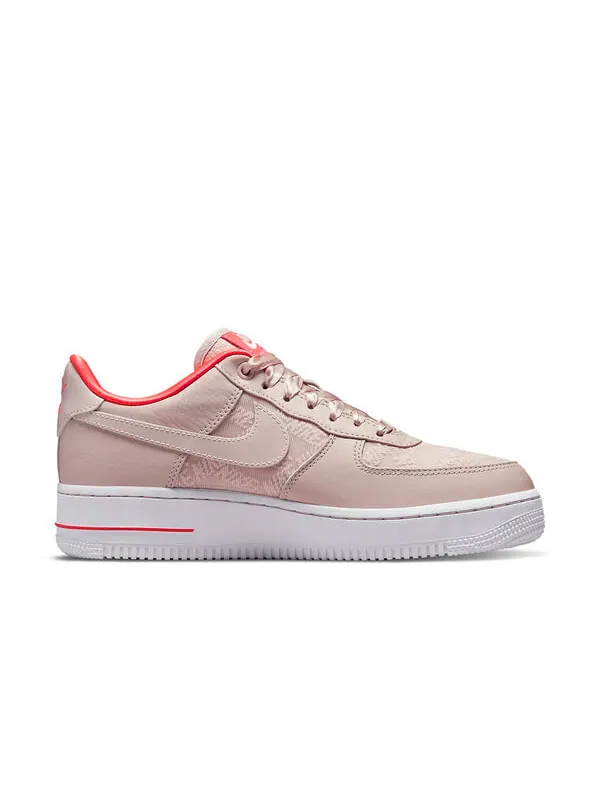 Кроссовки air force 1 '07 'fossil stone laser crimson' Nike — изображение 2 из 4, светлый розовый/белый