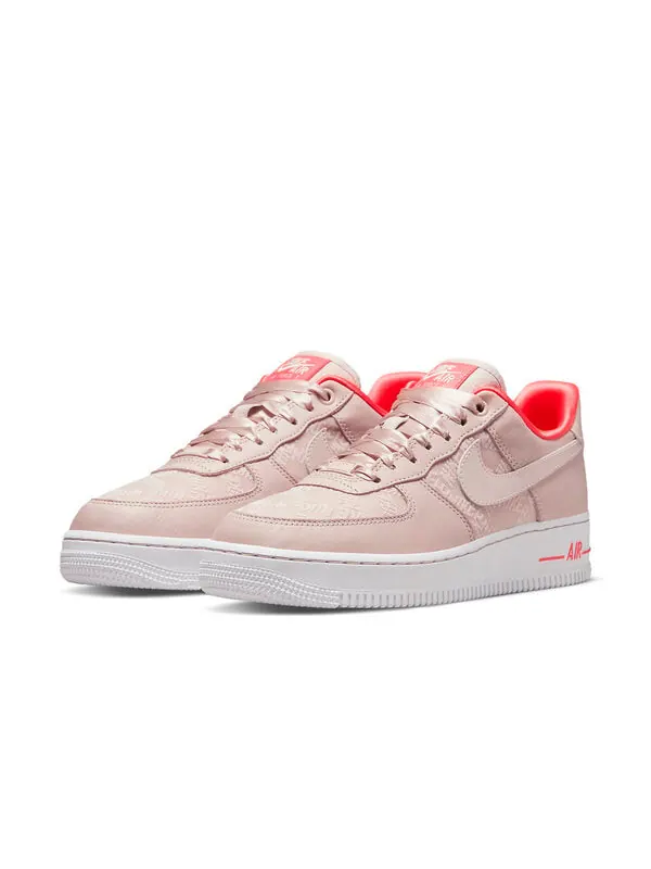 Кроссовки air force 1 '07 'fossil stone laser crimson' Nike — изображение 3 из 4, светлый розовый/белый