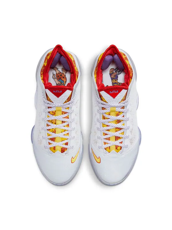 Кроссовки flintstone x lebron 19 low ep 'magic fruity pebbles' Nike — изображение 4 из 4, белый/красный