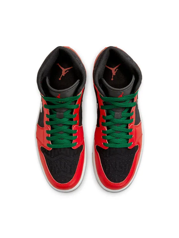 Кроссовки 1 средний размер Air Jordan — изображение 4 из 4, красный