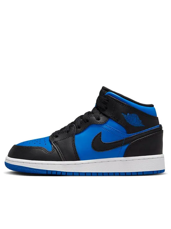 Кроссовки 1 средние Air Jordan — изображение 1 из 4, черный/синий