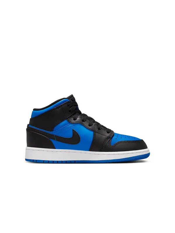 Кроссовки 1 средние Air Jordan — изображение 2 из 4, черный/синий