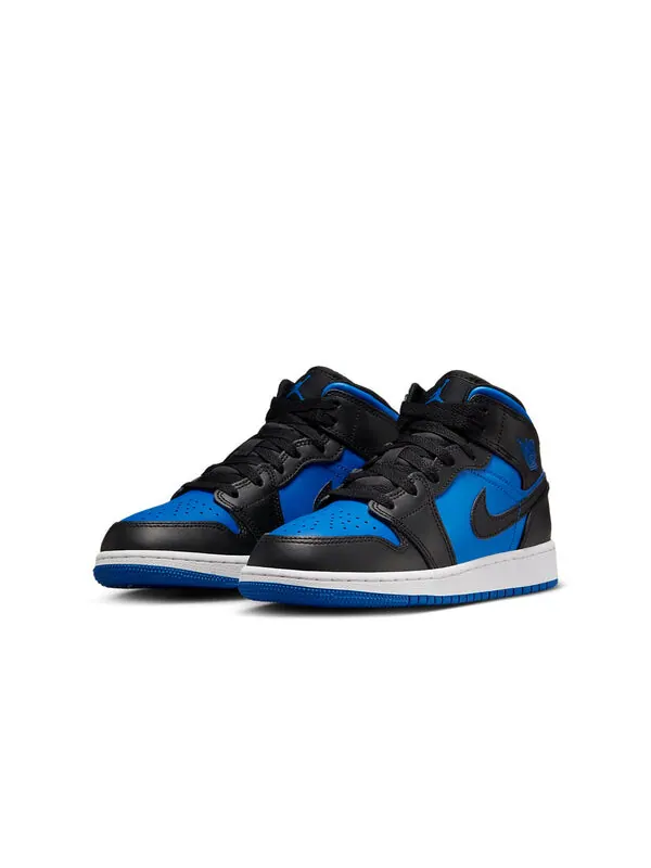 Кроссовки 1 средние Air Jordan — изображение 3 из 4, черный/синий
