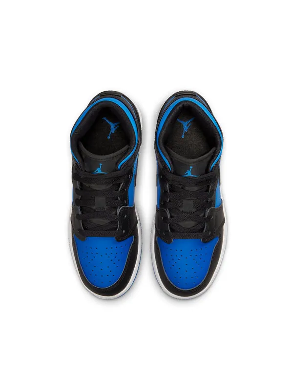 Кроссовки 1 средние Air Jordan — изображение 4 из 4, черный/синий