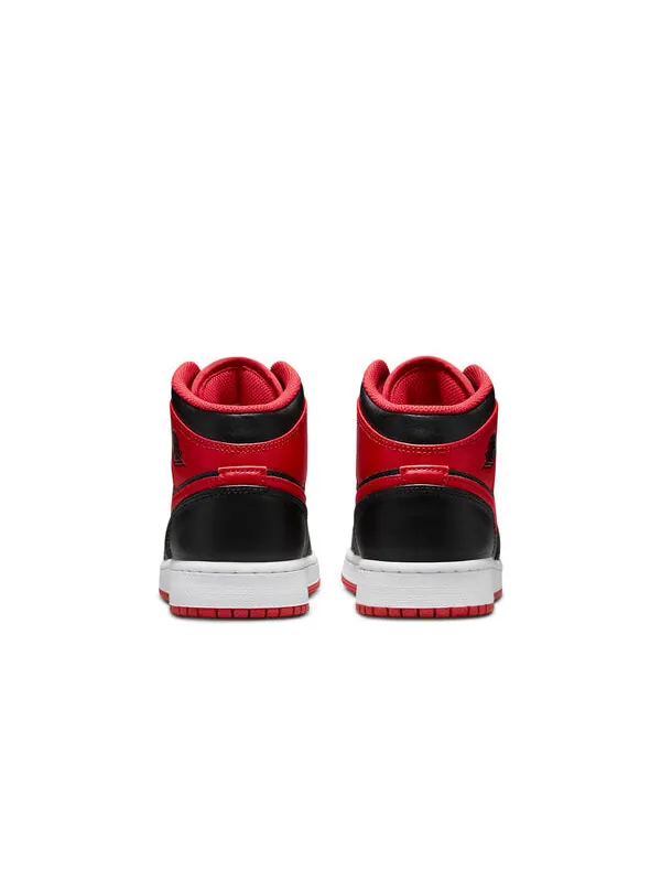 Кроссовки 1 средние Air Jordan — изображение 4 из 4, черный/красный/белый