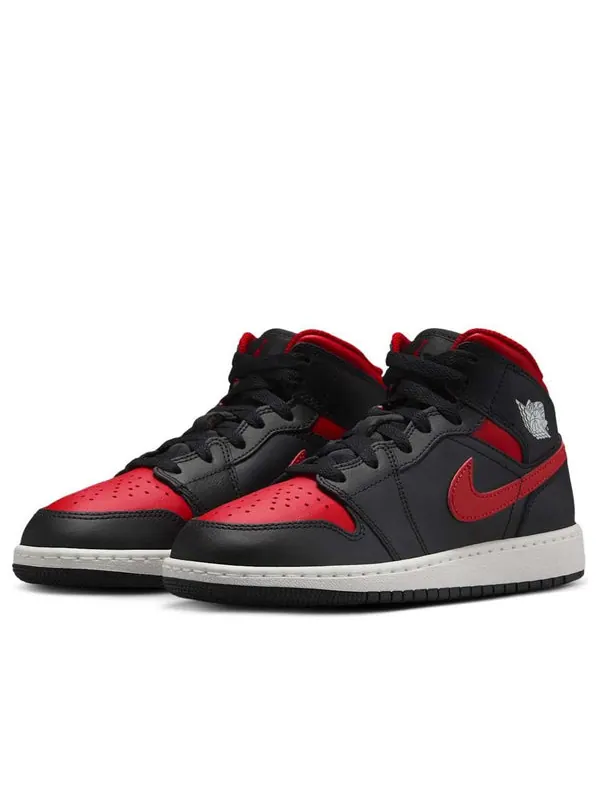 Кроссовки 1 mid Air Jordan — изображение 3 из 4, черный