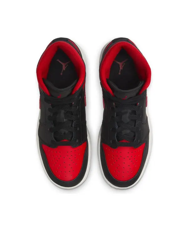 Кроссовки 1 mid Air Jordan — изображение 4 из 4, черный