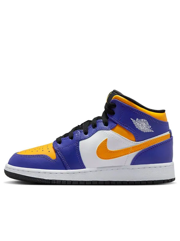 Кроссовки 1 средние Air Jordan — изображение 1 из 4, голубой