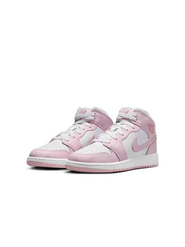 Кроссовки 1 mid 'valentine's day' Air Jordan — изображение 3 из 4, розовый/белый/красный