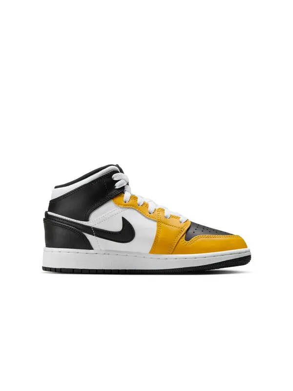 Кроссовки 1 mid 'yellow ochre' Air Jordan — изображение 2 из 4