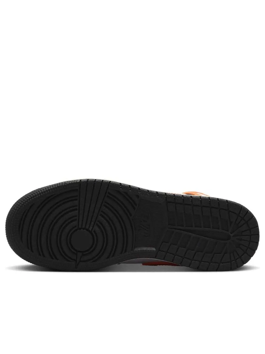 Кроссовки (GS) Air Jordan 1 Mid 'Shattered Backboard' — изображение 5 из 6, оранжевый