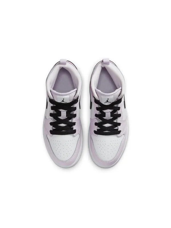 Кроссовки 1 mid 'barely grape' Air Jordan — изображение 4 из 4, черный/белый