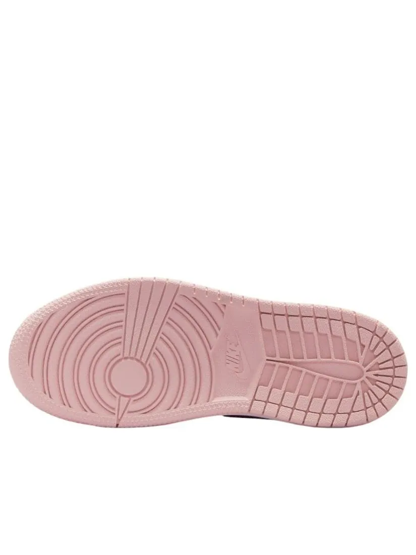 Кроссовки (PS) Air Jordan 1 Mid 'Pearl Pink White' — изображение 5 из 6, розовый