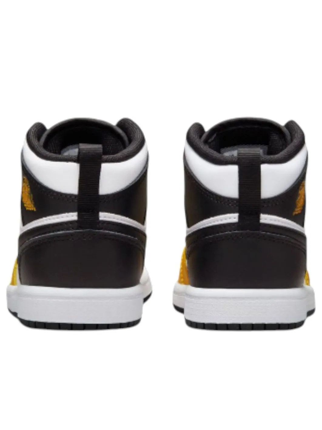 Кроссовки (PS) Air Jordan 1 Mid 'Yellow Ochre' — изображение 3 из 5, желтый