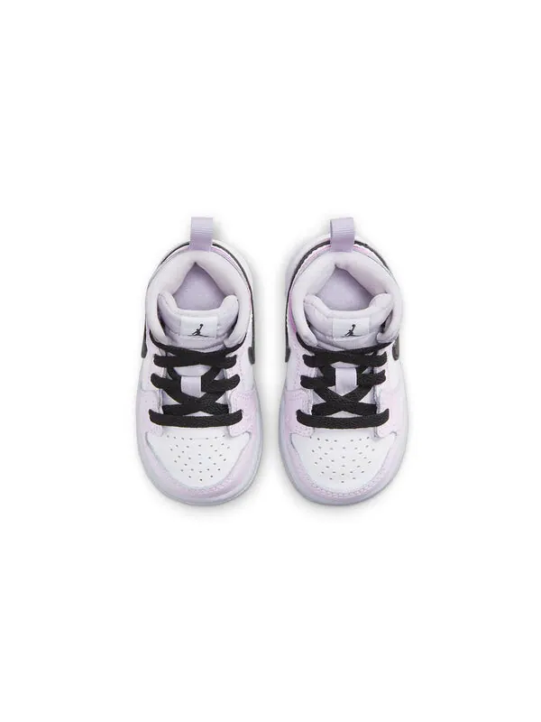 Кроссовки 1 mid 'barely grape' Air Jordan — изображение 4 из 4, черный/белый