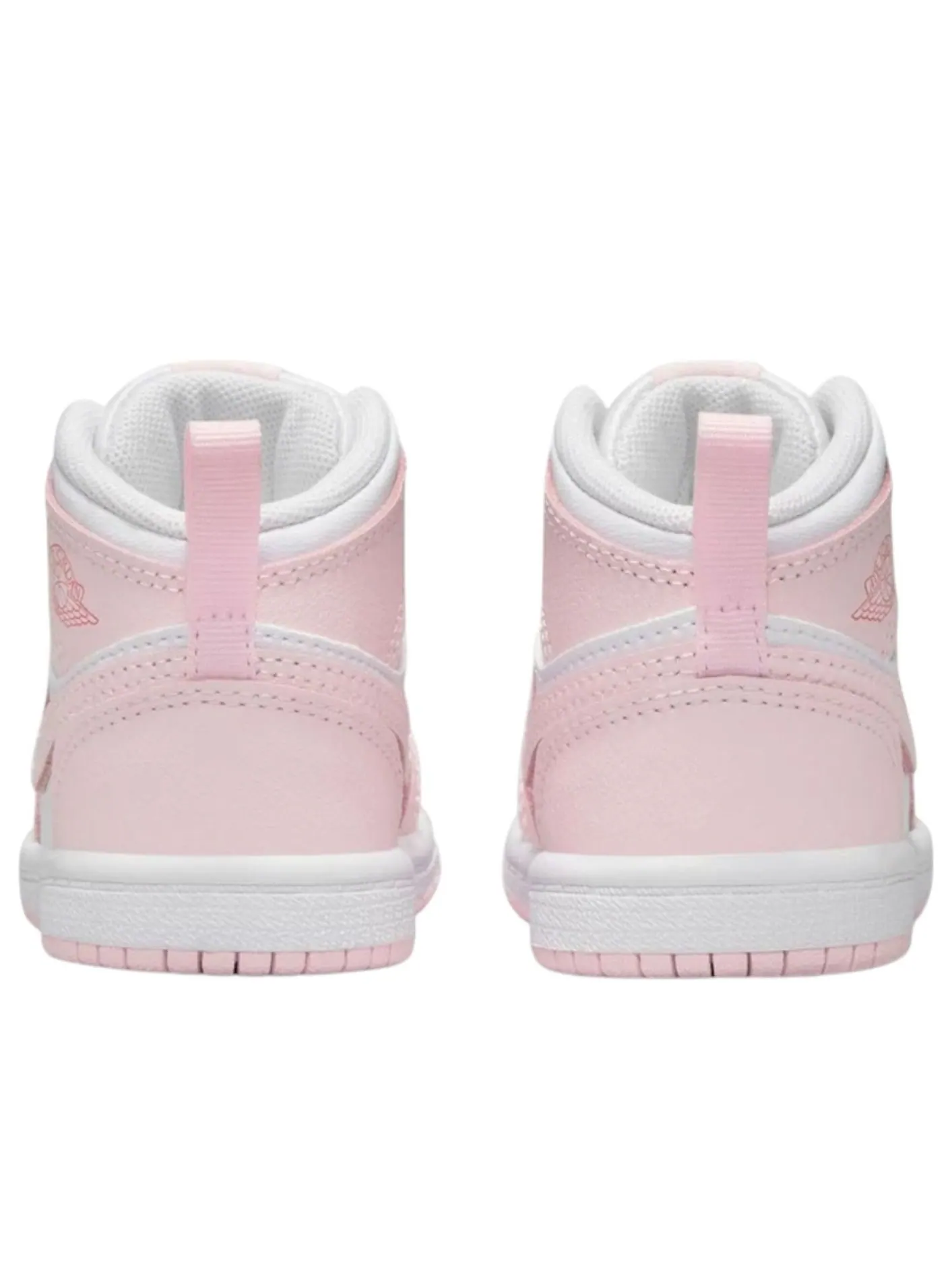 (TD) Air Jordan 1 Mid 'Pink Foam Fire Red White' — изображение 3 из 5, розовый/красный/белый
