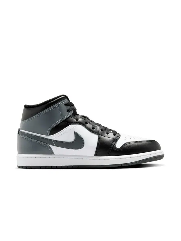 Кроссовки 1 средние Air Jordan — изображение 2 из 4, черный/серый/белый