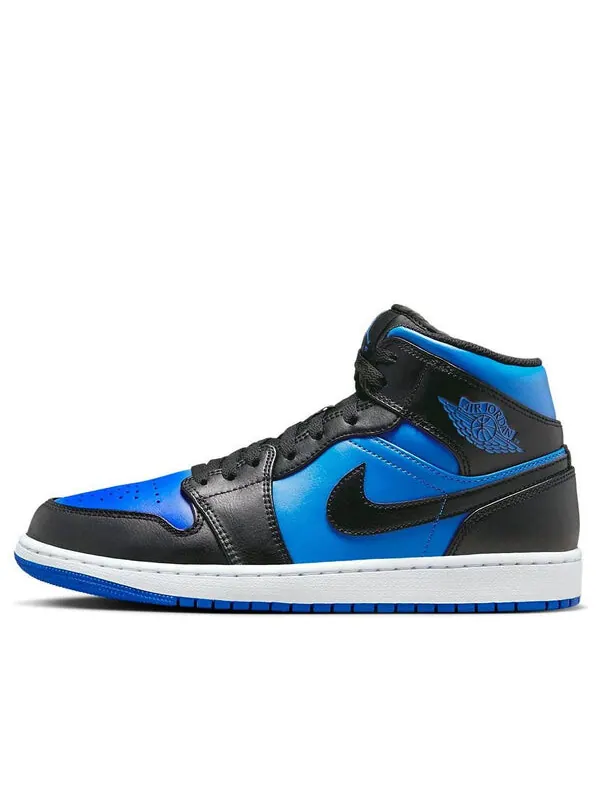 Кроссовки Jordan 1 Mid — изображение 1 из 4, черный/-белый
