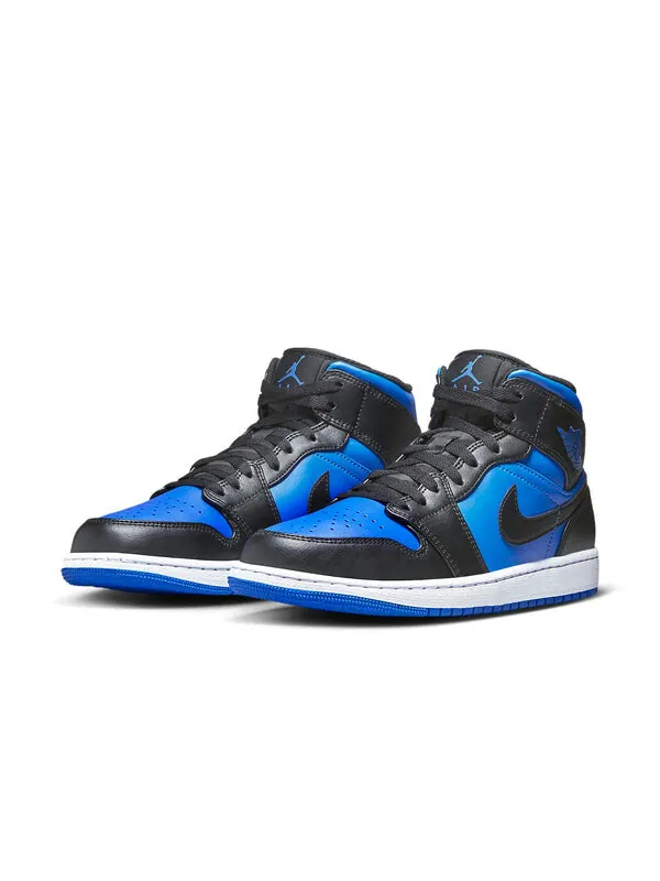 Кроссовки Jordan 1 Mid — изображение 2 из 4, черный/-белый