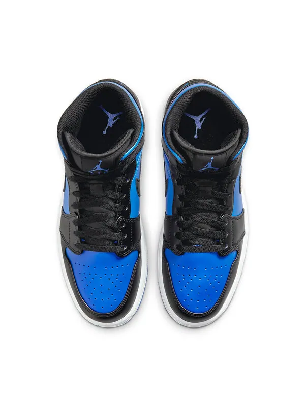 Кроссовки Jordan 1 Mid — изображение 3 из 4, черный/-белый