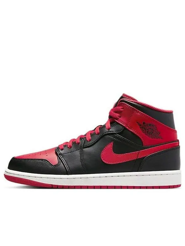 Кроссовки 1 средние Air Jordan — изображение 1 из 4, черный/красный